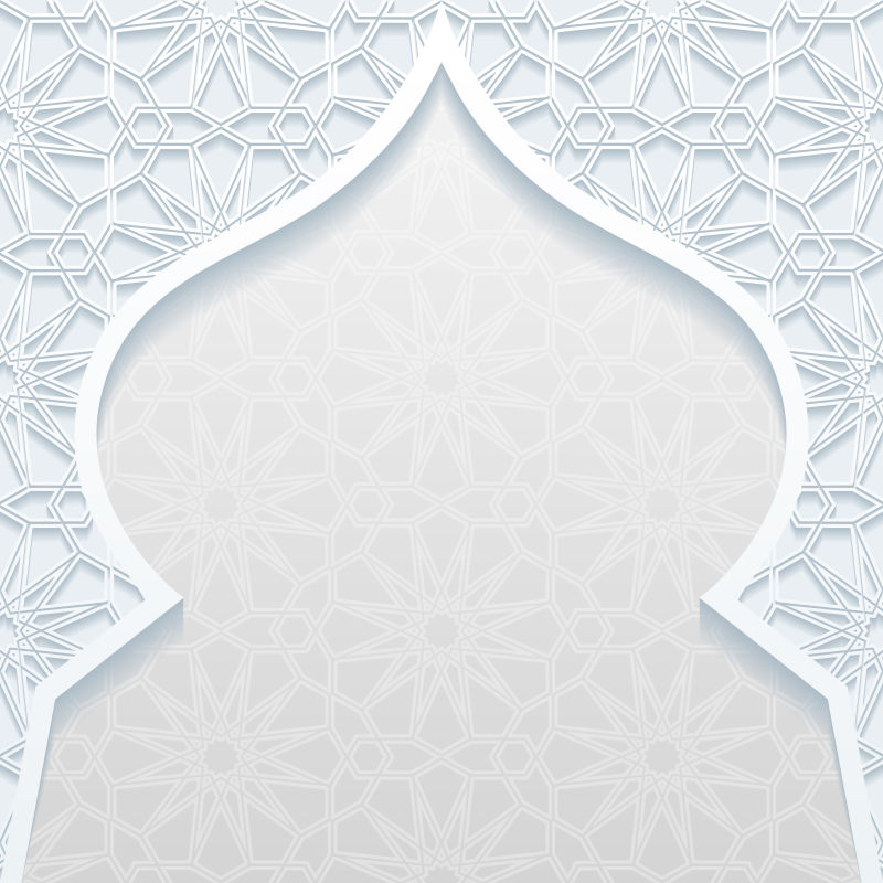 矢量抽象背景和传统装饰