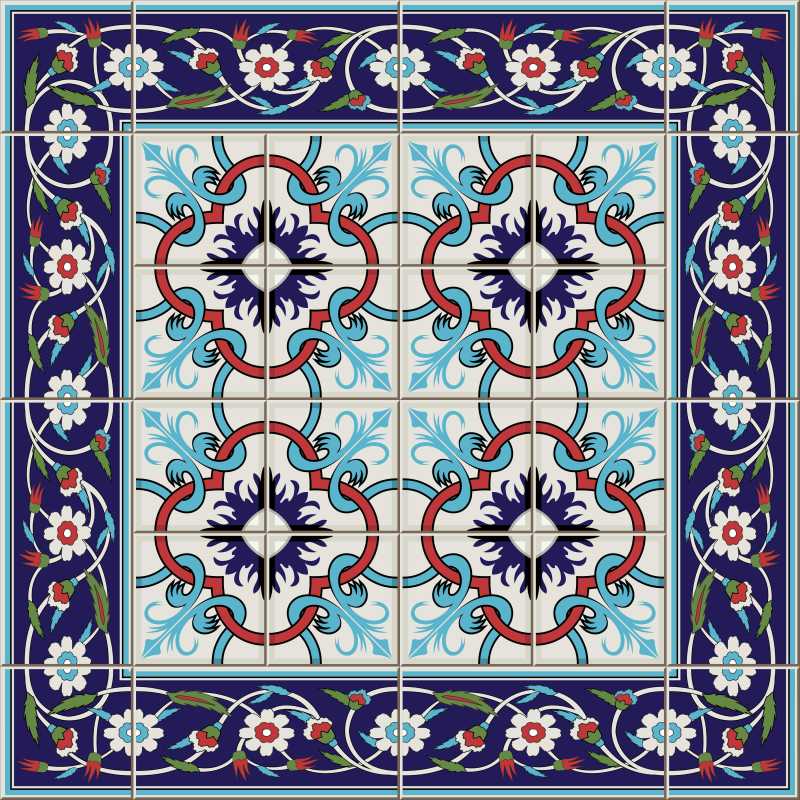 创意装饰花纹矢量无缝图案背景