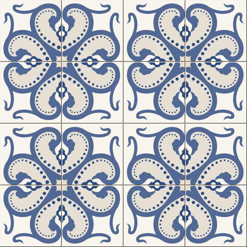 华丽的矢量花纹无缝图案背景