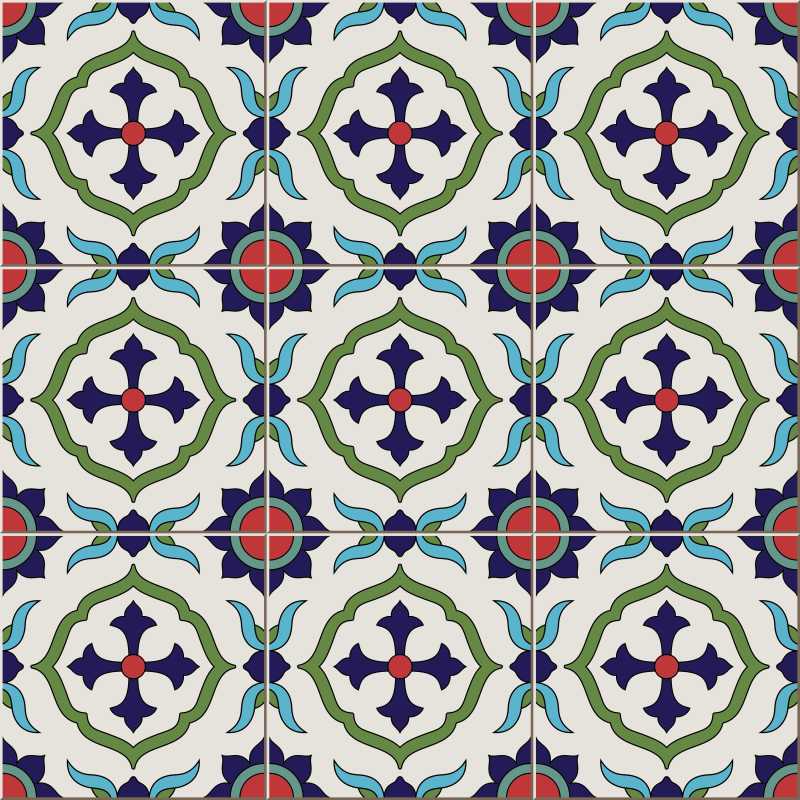 彩色的花纹装饰矢量无缝图案背景