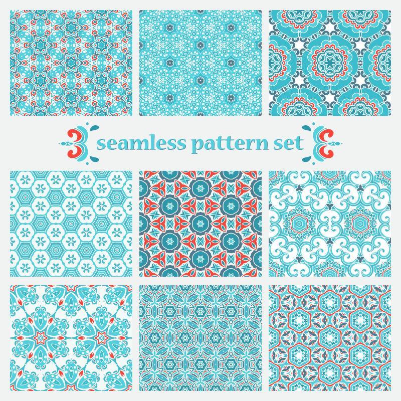 圣诞礼品包装马赛克背景